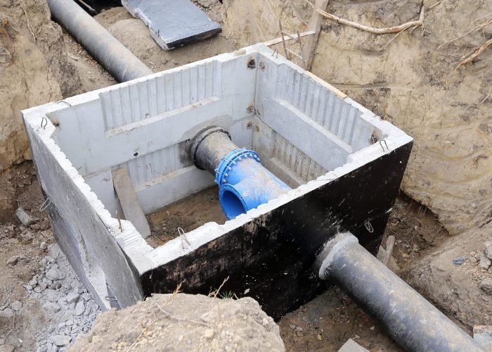 Reinforced,Concrete,Rectangular,Wells,For,Water,Supply